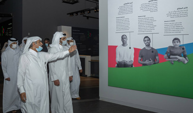 Sheikh Joaan visited Qatar Olympic and Sports Museum
